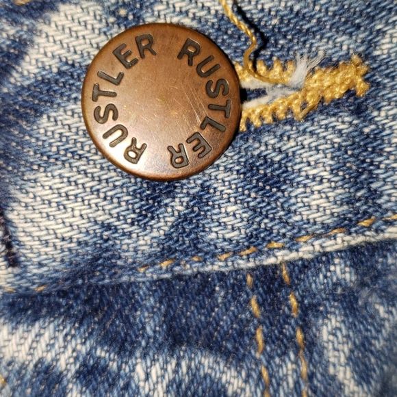 Rustler Heavyweight Denim Men’s Jeans - Picture 4 of 7